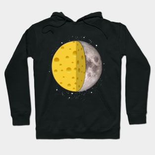 A cheesye moon. Hoodie